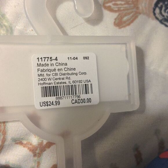 Claire's Chill Out red white and blue popsicle sandal slides NWT - Picture 5 of 8